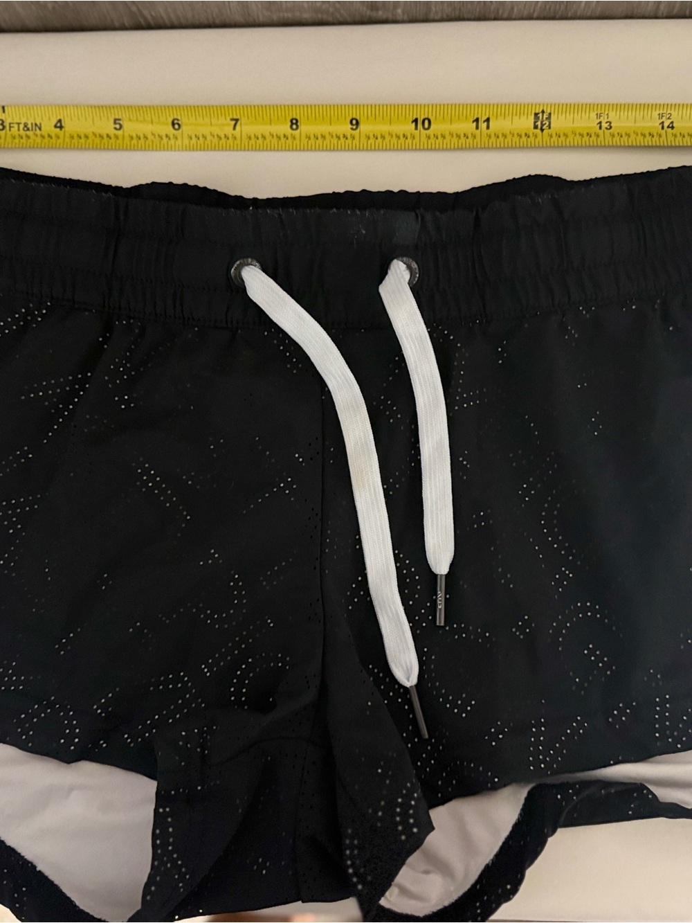 Nasty Pig Black Shorts with White Lining
